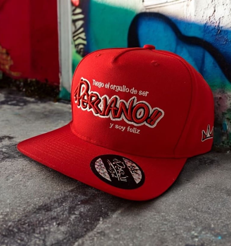 Gorra Peruano roja